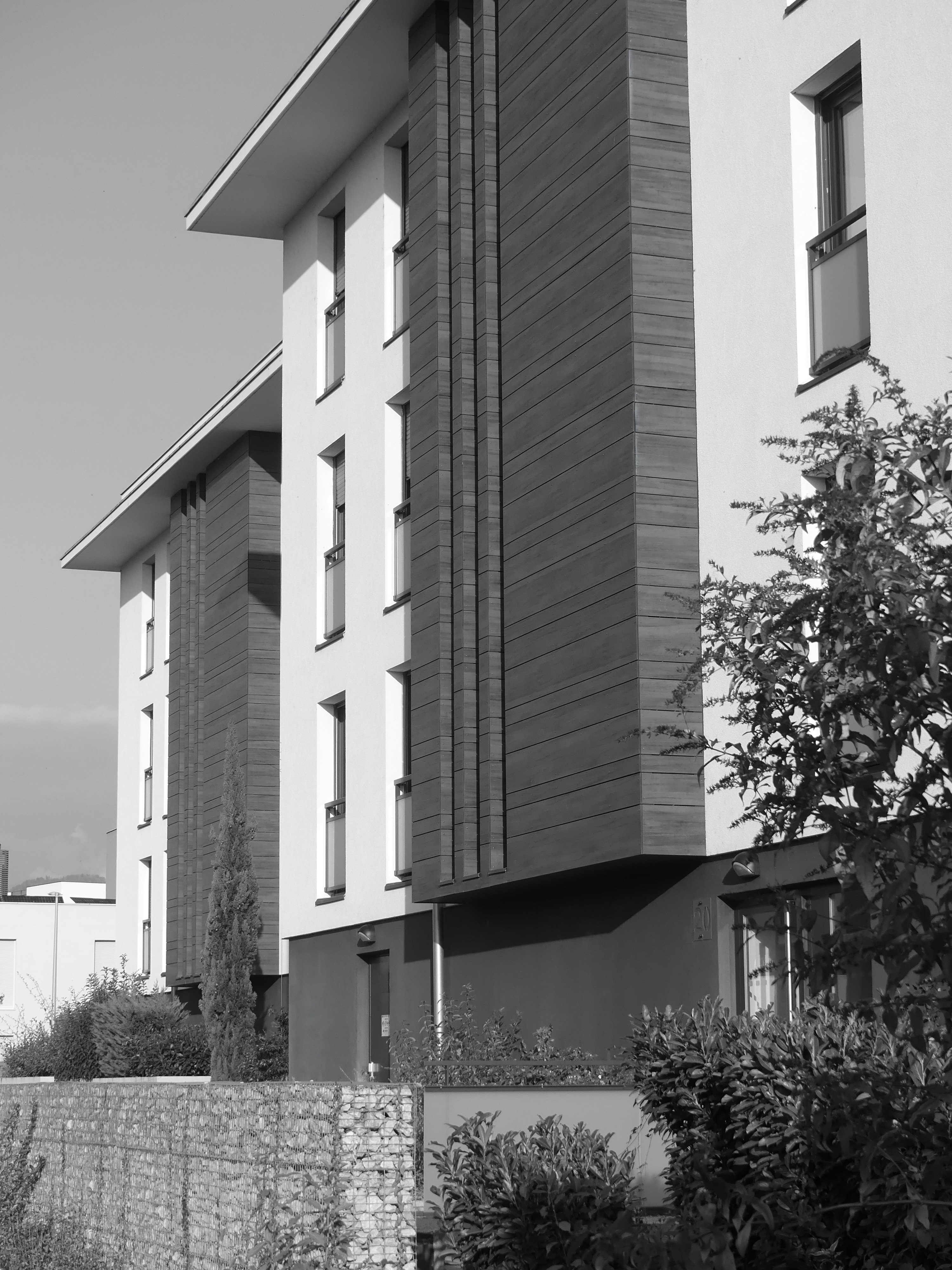 Entre Parcs et Jardins façade Nord