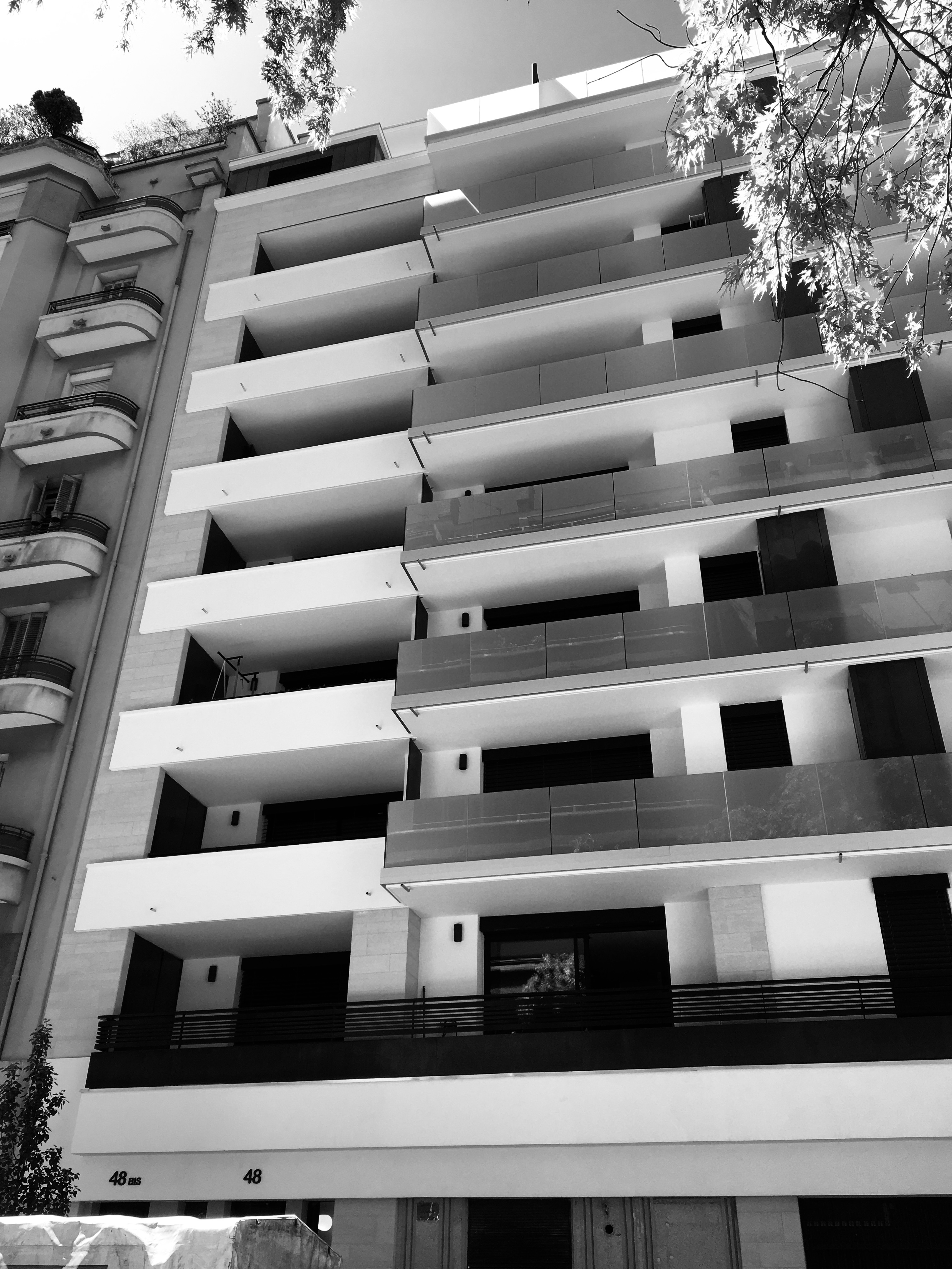 Façade rue Thiers