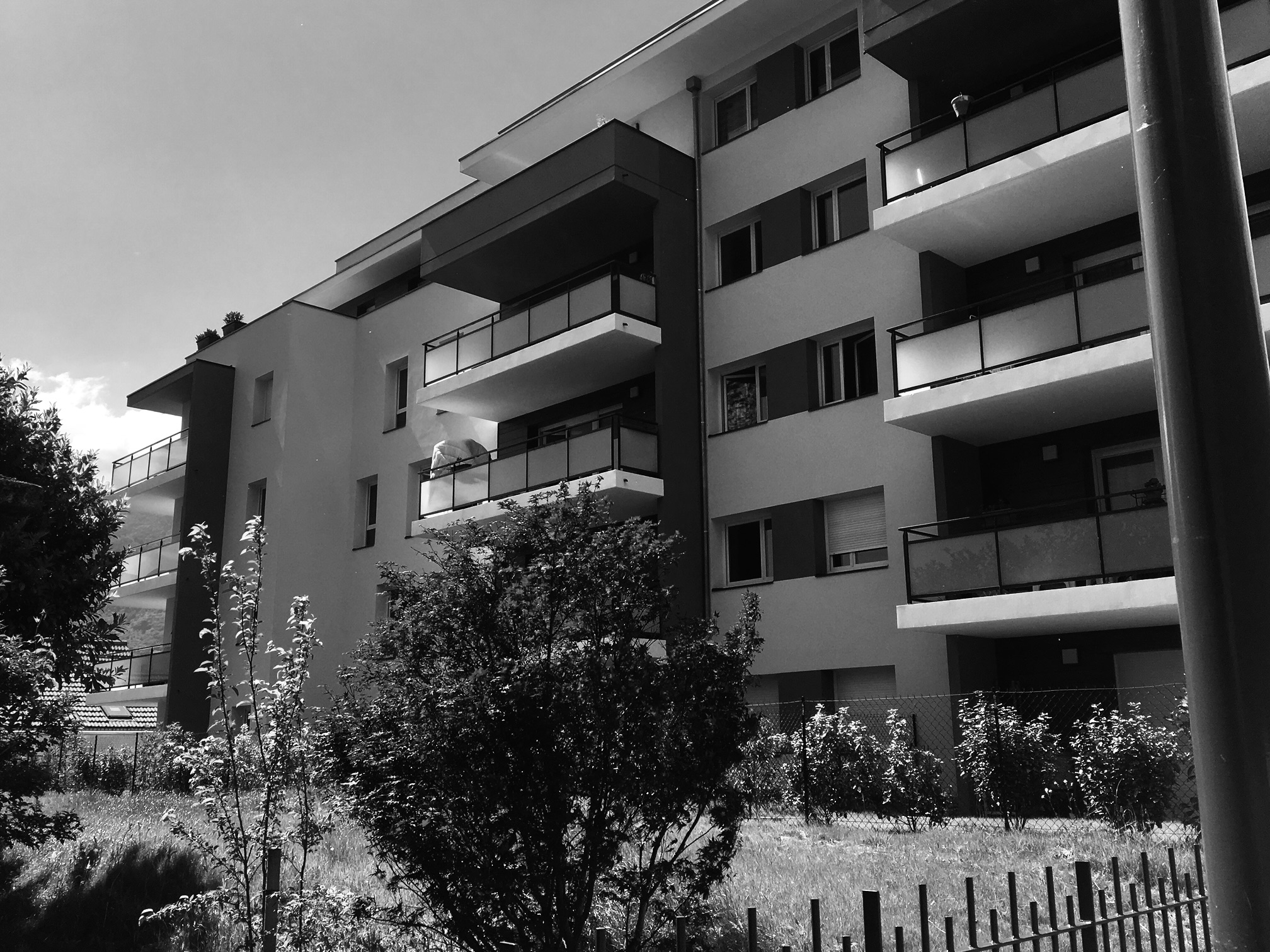 Façade Est L'Orée du Parc